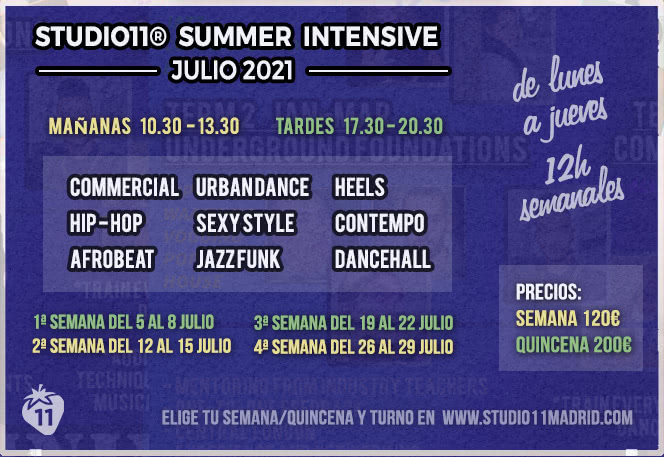 cursos intensivos de baile para el verano