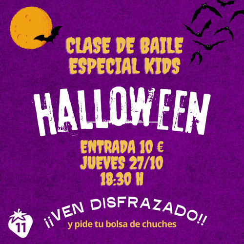 halloween clase de baile