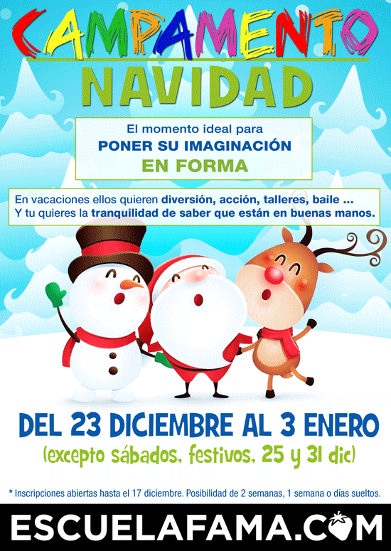 Campamento Urbano de Navidad